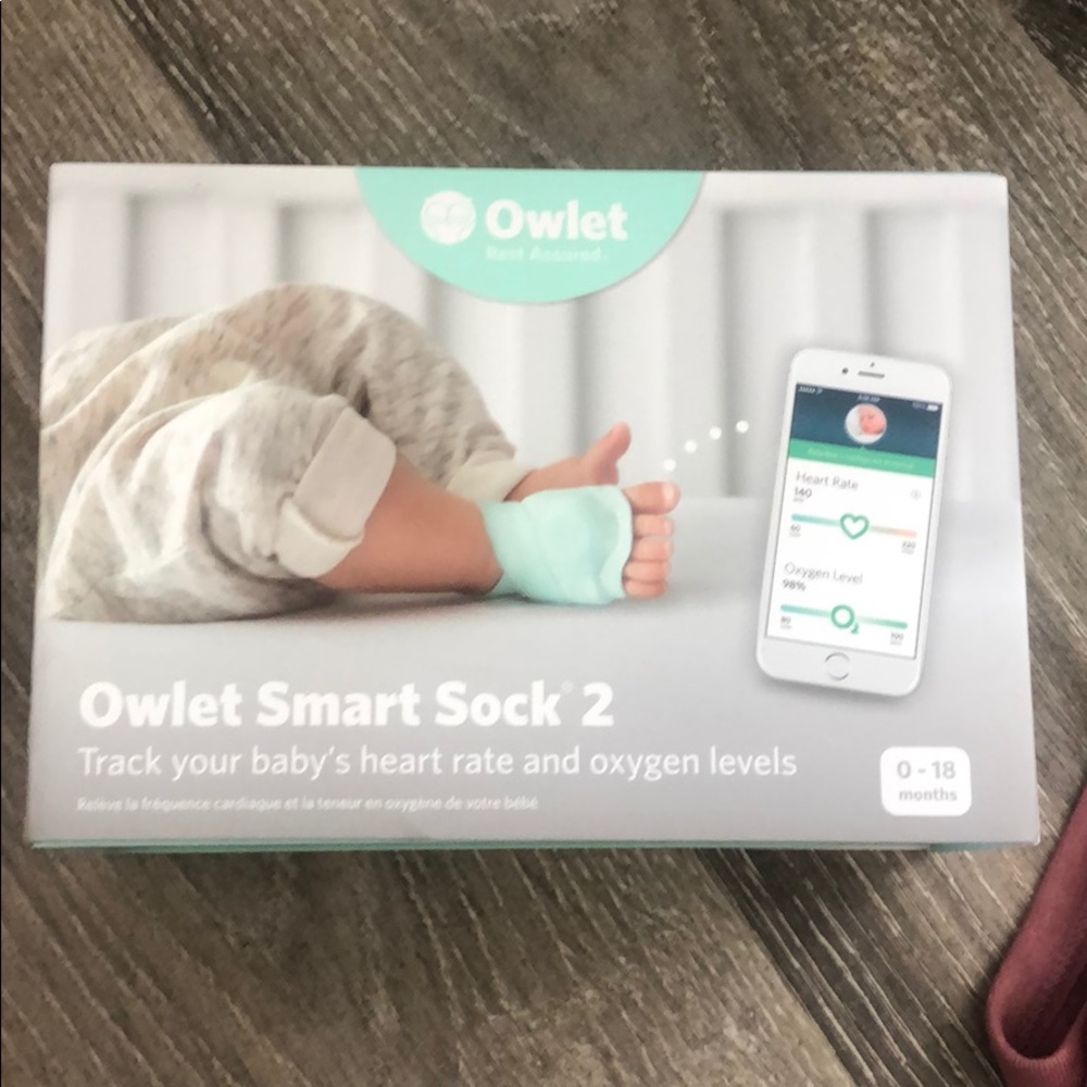 Owlet smart sock 2 baby monitor